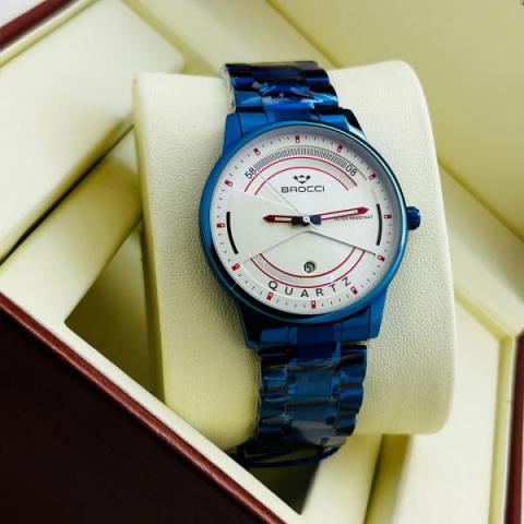 Brocci Watches, Round dial, Quartz Watch For Men Fabvariety