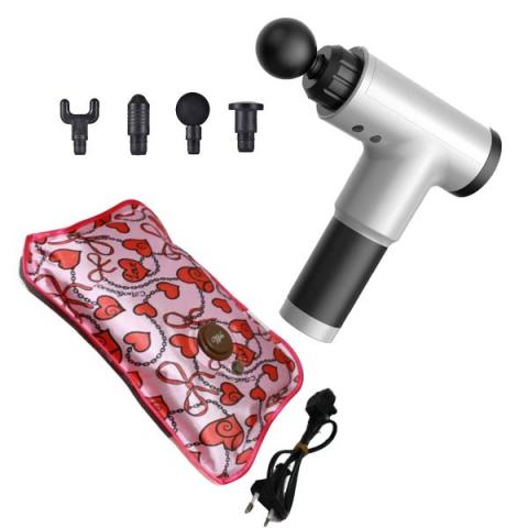 in Combo Massage Gun Electric Hot Water Bag