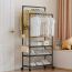Multifunctional 5 layer Wardrobe Rack with Wheels -  Fabvariety