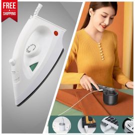 2 in 1 Combo - Dry Steam Iron With Spray + Portable Electric Lint Remover - Fabvariety