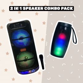 2 in 1 Speaker Combo Pack - Fabvariety