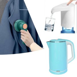 3 in 1 Combo - Lint Remover + Water Dispenser + Electric Kettle - Fabvariety