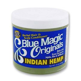 Blue Magic Herbal Hair and Scalp Conditioner, Indian Hemp - Fabvariety