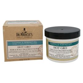 Dr.Miracle's Hot Gro Hair and Scalp Treatment, 113g/4oz - Fabvariety