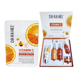 Dr. Rashel Vitamin C Skin Care Mask, Set of 5 pieces, DRL-1557 - Fabvariety