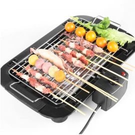 Electric Smokeless Grill - Model: YBBQ007 Black
