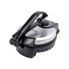  Geepas Chapathi Maker 8-Inch GCM5429 Silver/Black