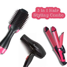 3 in 1 Hair Styling Combo Fabvariety
