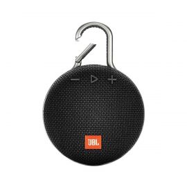 JBL Clip 3 Portable Waterproof Wireless Bluetooth Speaker - Black, JBLclip3Blk