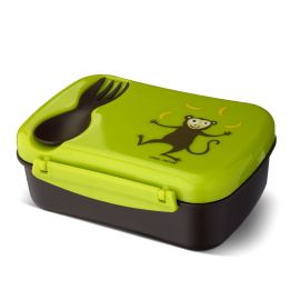 Kids Lunch box with cooling pack - Lime