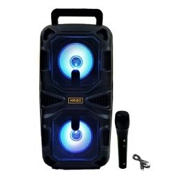 Portable Wireless Bluetooth Speaker - Kimiso Portable Bluetooth Speaker with Mic-Model-KMS-6686 - Fabvariety