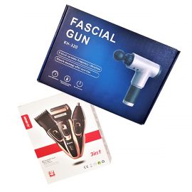 Special Combo Offer- Muscle Massager Gun  +  3 in 1 Advanced Shaving System