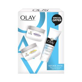 Olay Natural White All-in-One Fairness Regimen Pack - Fabvariety