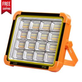 Portable Collapsible IP66 Solar LED Flood Light - Fabvariety