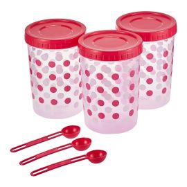 Plastic CONTAINERS 3 PCS SET
