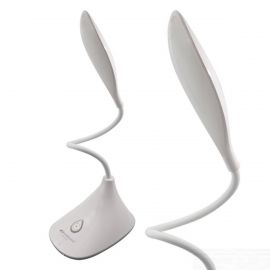 Kamisafe Rechargeable Flexible Table Lamp, KM-6695, White - Fabvariety