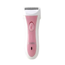 Rozia Rechargeable Hair Remover, Hair Remover for Women, HB-6009, White - Fabvariety