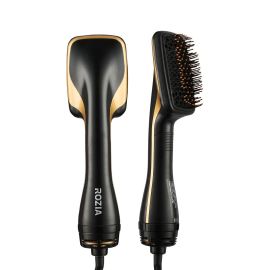 Rozia 2 in 1 Hair Straightener Brush with Blow Dryer, HR8113 - Fabvariety