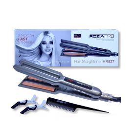 Rozia Pro Hair Straightener Iron - HR-827 - Fabvariety