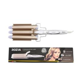 Rozia Professional Hair Curler, HR722, with 2 Level Temperature Display and PTC Heating - Fabvariety