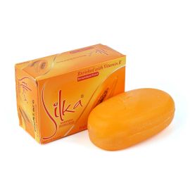 Silka Whitening Herbal Soap, Whitening Herbal Papaya Soap With Vitamin E, 135g - Fabvariety