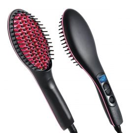 Simply Straight Brush -  Simply Straight Ceramic Hair Straightening Brush - Hair Straightening Brush - Fabvariety