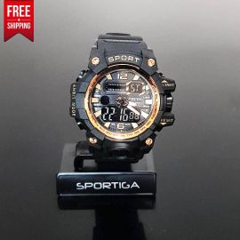 Sportiga Analogue - Digital Men's Watch- Fabvariety