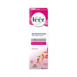 Veet Hair Removal Cream, for Normal & Sensitive Skin, 100ml - Fabvariety