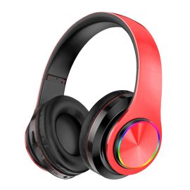 Wireless Bluetooth Headset T39, Bluetooth Headphones - T39 Wireless Headset Bluetooth, Colorful LED Bass Stereo Wireless Headphones